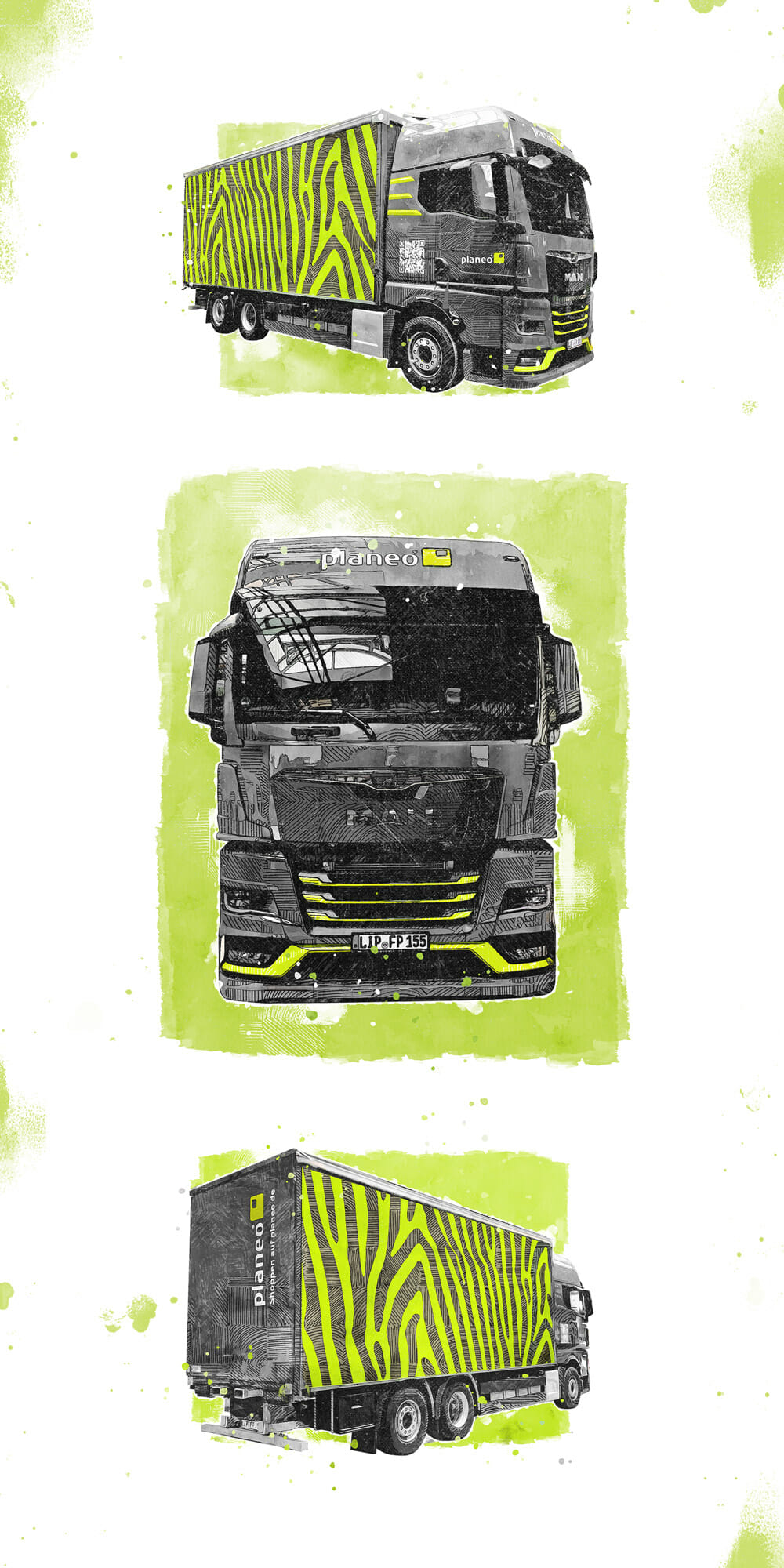 Planeo LKW Concept Vertical